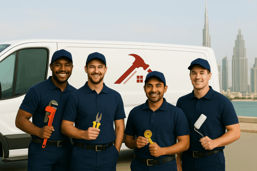 The professional team of Key LockSmith Dubai technicians.