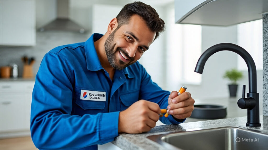 Professional plumber providing expert plumbing services in Dubai.